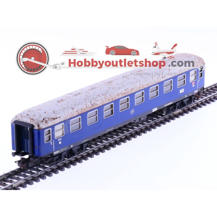 Schaal H0 Märklin 4000 4027 DB 2-as rijtuig blik en 4-as rijtuig blik #1862