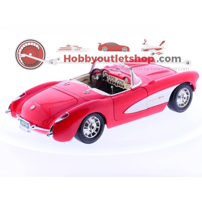 Schaal 1:18 Bburago BU3034 Chevrolet        Corvette  1957 #249