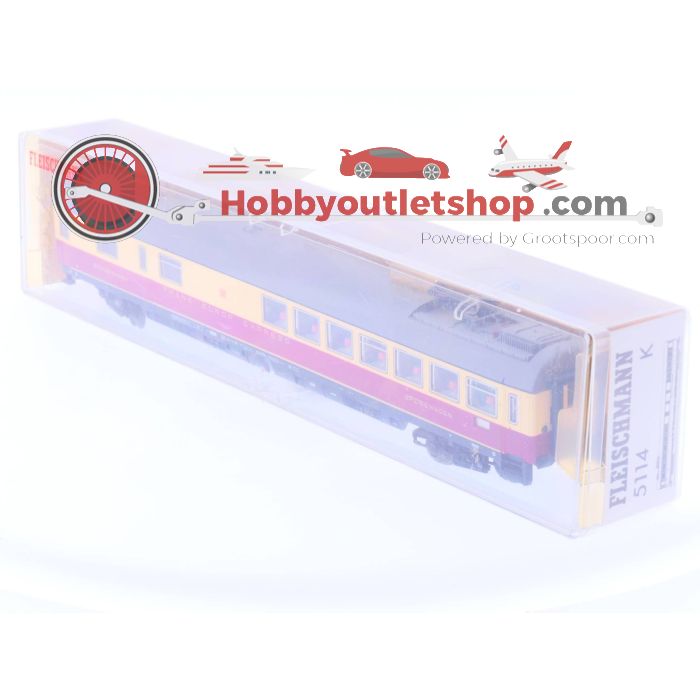 Schaal H0 Fleischmann 5162 DB TEE Restauratierijtuig #1908