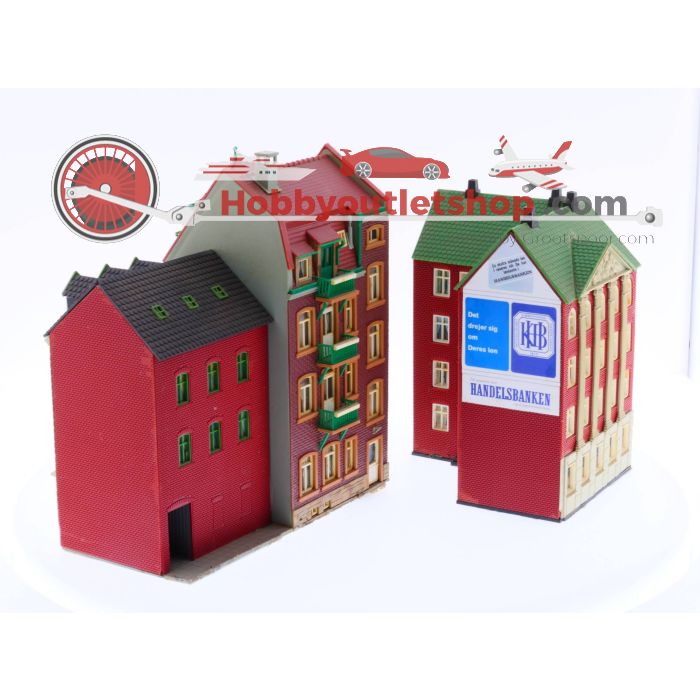 Schaal H0 Assortiment stedelijke gebouwen            #1878