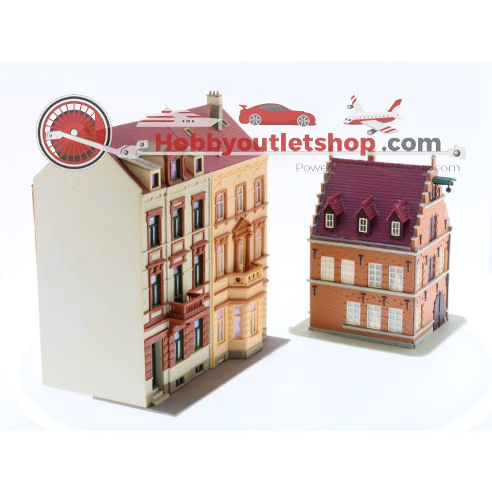 Schaal H0 Assortiment stedelijke gebouwen            #1878