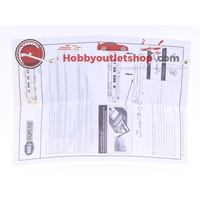 Schaal H0 NMJ 82.203 NSB Digitaal Elektrische locomotief 13.2138 V2 #1967 - sku: 20220611105433 - Gebruikt - Zo goed als nieuw - Afbeelding 8