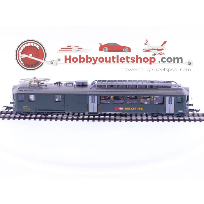 Schaal H0 HAG 153 SBB/CFF BDE 4/4 Digitaal Elektrische locomotief met geluid #P11