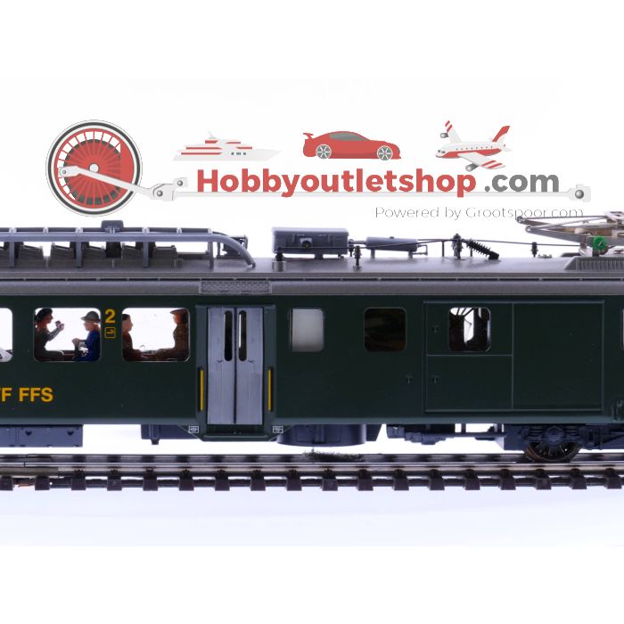 Schaal H0 HAG 153 SBB/CFF BDE 4/4 Digitaal Elektrische locomotief met geluid #P11