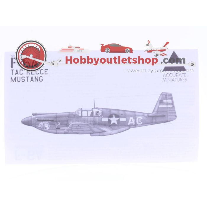 Schaal 1:48 Accurate Miniatures 480017 F-6A Mustang Tac-Recce Fighter #267 - sku: 20220611040549 - Gebruikt - Nieuwstaat - Afbeelding 8