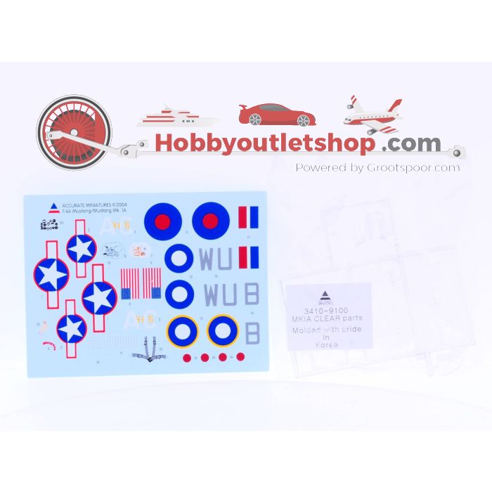 Schaal 1:48 Accurate Miniatures 480017 F-6A Mustang Tac-Recce Fighter #267 - sku: 20220611040549 - Gebruikt - Nieuwstaat - Afbeelding 7