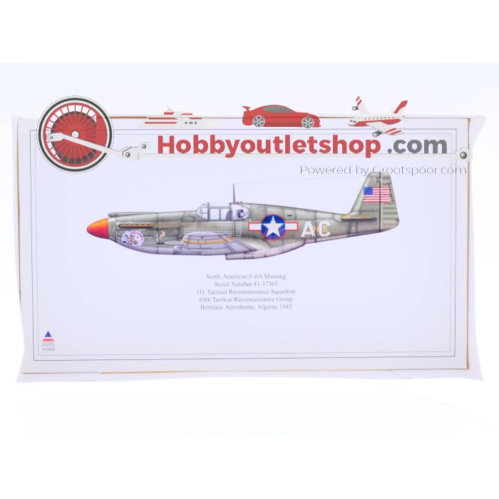 Schaal 1:48 Accurate Miniatures 480017 F-6A Mustang Tac-Recce Fighter #267 - sku: 20220611040549 - Gebruikt - Nieuwstaat - Afbeelding 9