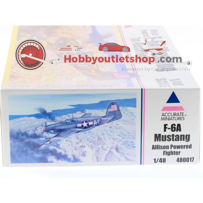 Schaal 1:48 Accurate Miniatures 480017 F-6A Mustang Tac-Recce Fighter #267 - sku: 20220611040549 - Gebruikt - Nieuwstaat - Afbeelding 2