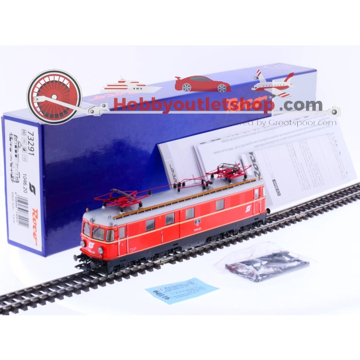 Schaal H0 Roco 73291 ÖBB Digitaal elektrische locomotief 1046-20 met geluid #1995