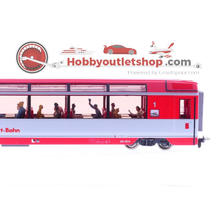 Schaal H0m Bemo 3288 504 BVZ Panorama rijtuig #2020