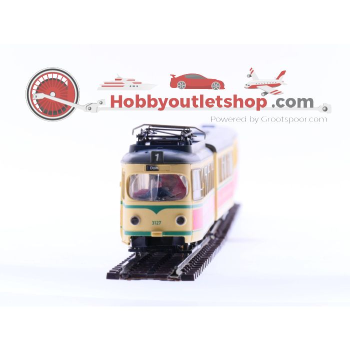 Schaal H0 Roco 8504A KVB Köln elektrische Tram 3127 Digitaal #2025