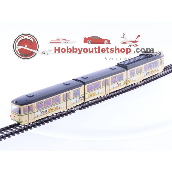 Schaal H0 Roco 43193 KVB Köln elektrische Tram 3822 dom kölsch #2026