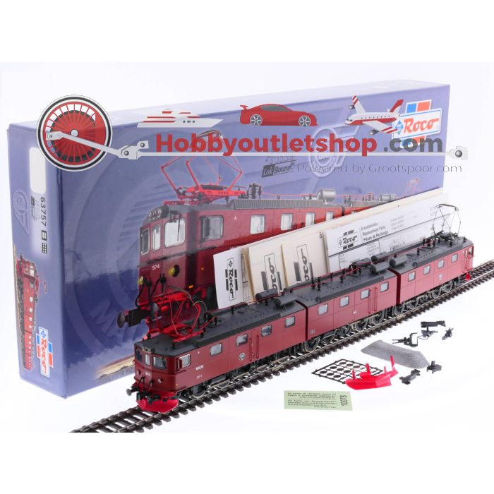 Schaal H0 Roco 63757 SJ elektrische treinstel 974 Digitaal  #2029 - sku: 20220716040022 - Gebruikt - Zo goed als nieuw - Afbeelding 1