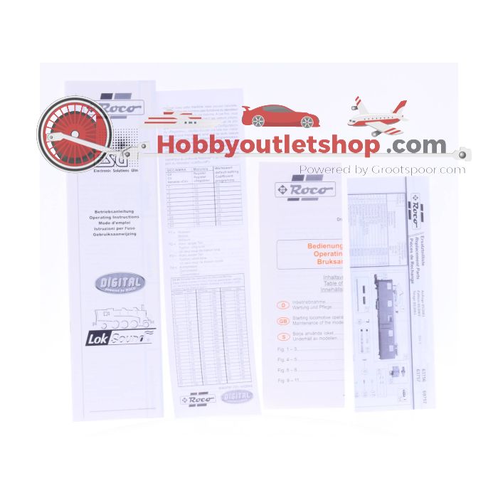 Schaal H0 Roco 63757 SJ elektrische treinstel 974 Digitaal  #2029 - sku: 20220716040022 - Gebruikt - Zo goed als nieuw - Afbeelding 9