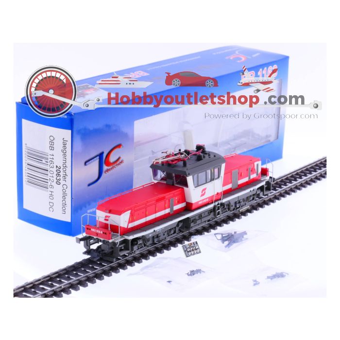 Schaal H0 Jägerndorfer 20630 ÖBB elektrische locomotief 1163 Digitaal #2001