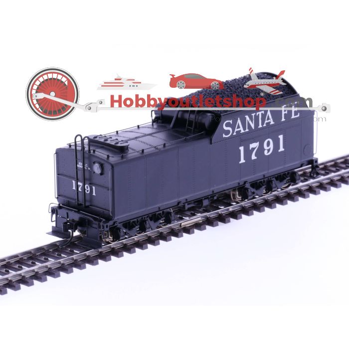Schaal H0 Roco 63351 Santa Fe Stoomlocomotief met tender Y6B mallet Digitaal #2070