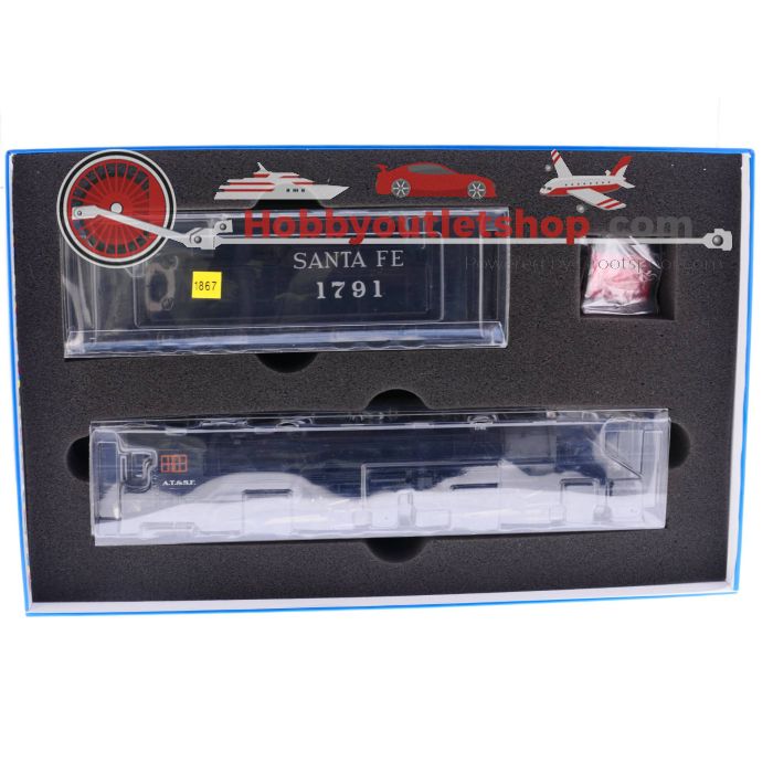 Schaal H0 Roco 63351 Santa Fe Stoomlocomotief met tender Y6B mallet Digitaal #2070