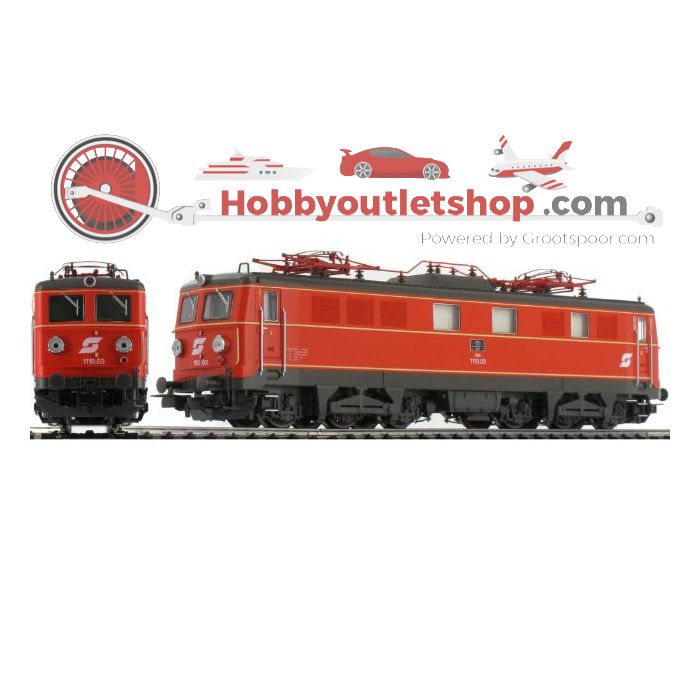 Schaal H0 PIKO 51766 E-Lok Rh 1110 blutorange #496 - sku: 20210605113519 - Gebruikt - Zo goed als nieuw - Afbeelding 2