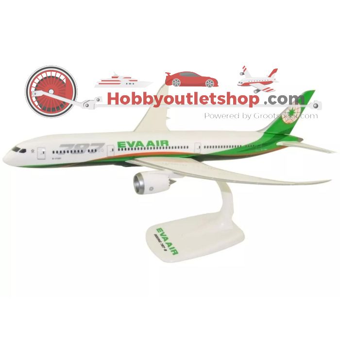 Schaal 1:200 PPC Holland 221676 Boeing 787-9 Eva Air Reg. B-17881 #7767