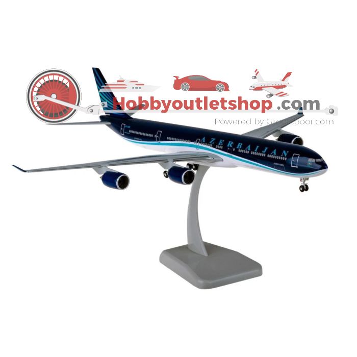 Schaal 1:200 Hogan Wings 11922 Airbus A340-600 Azerbaijan Airlines Reg. 4K-AI08 #7961