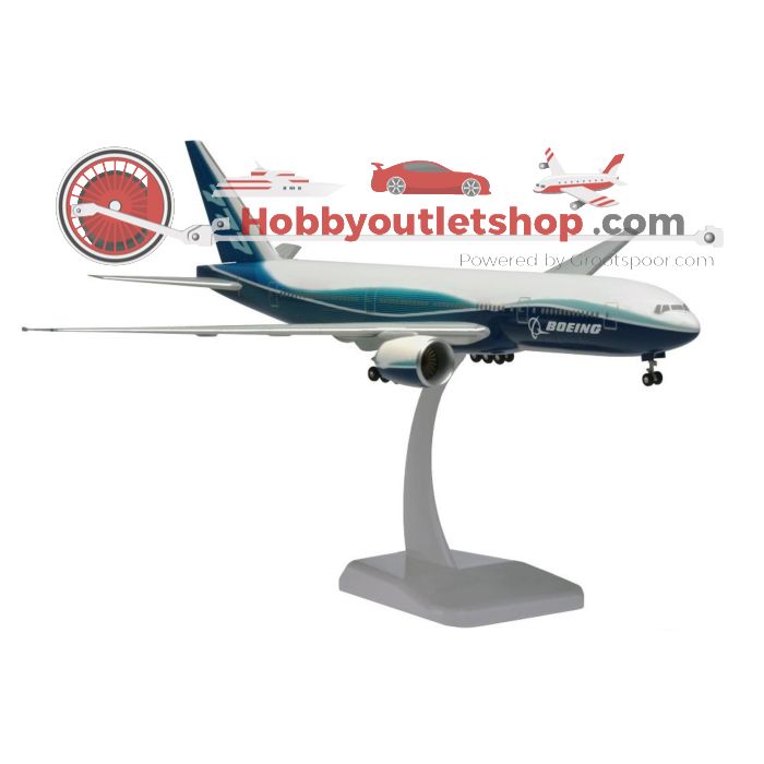 Schaal 1:200 Hogan Wings 3732 Boeing 777-200LR 'Boeing House Colour' Reg. N/A #7968