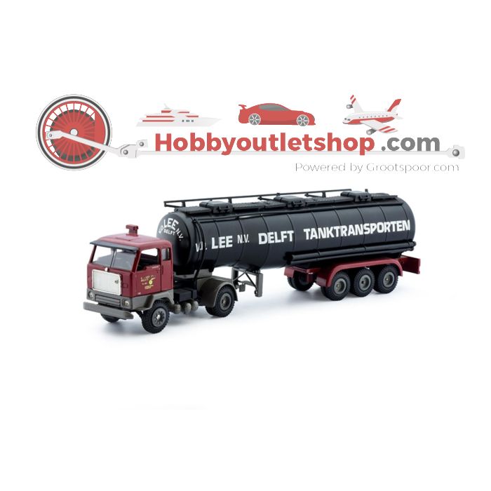 Schaal 1:50 Tekno M-860722 Nederland 1986 Lee, van der  Tank oplegger #4059