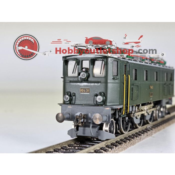 Schaal H0 Fulgurex 2017 elektrische locomotief Ae 3/6 II van de SBB. OPTISCHE SCHADE / OPTICAL DAMAGE #P139