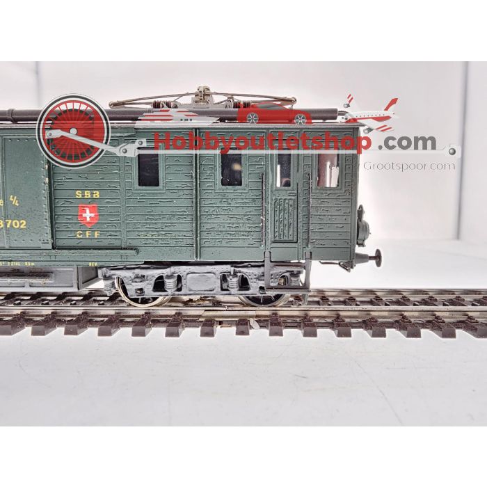 Schaal H0 SMF AG A312A/2 bagagerijtuig Fe 4/4 van de SBB. OPTISCHE SCHADE / OPTICAL DAMAGE #P158