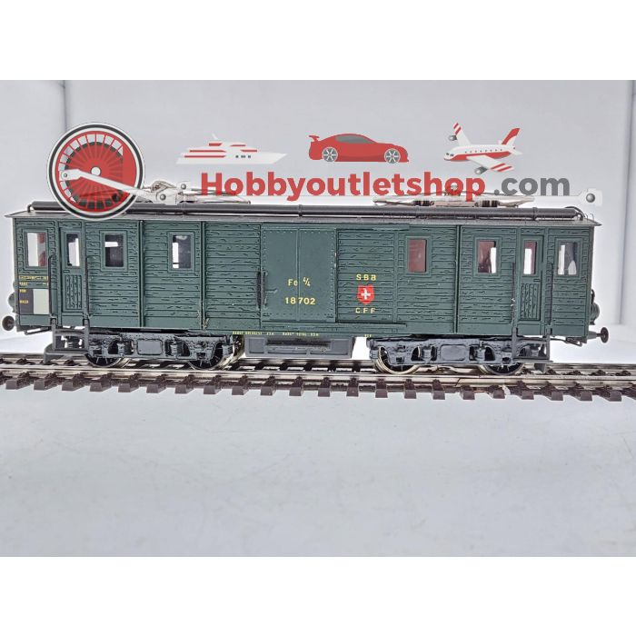 Schaal H0 SMF AG A312A/2 bagagerijtuig Fe 4/4 van de SBB. OPTISCHE SCHADE / OPTICAL DAMAGE #P158